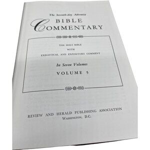 bible commentary volume 5 hardcover book 1980 exegetical English READ